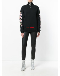 Женский черный свитшот от Off-White