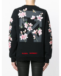 Женский черный свитшот от Off-White