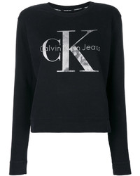 Женский черный свитшот от CK Calvin Klein
