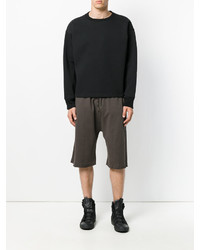 Мужской черный свитшот от Damir Doma