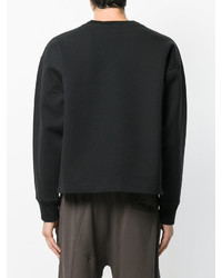 Мужской черный свитшот от Damir Doma