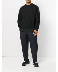 Мужской черный свитшот от Oamc