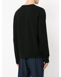 Мужской черный свитшот от The Upside