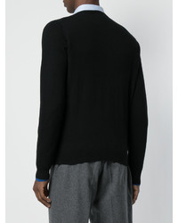 Мужской черный свитшот от Sun 68