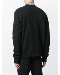 Мужской черный свитшот от Ann Demeulemeester