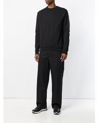 Мужской черный свитшот от Les Hommes