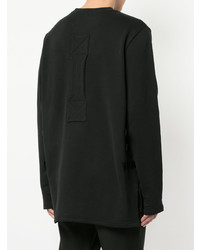 Мужской черный свитшот от Matthew Miller