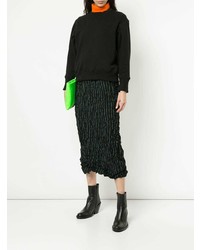 Женский черный свитшот от Facetasm