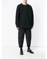 Мужской черный свитшот от Ziggy Chen