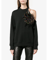 Женский черный свитшот от Christopher Kane