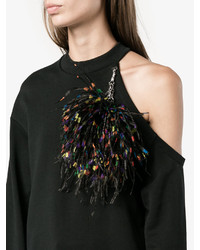 Женский черный свитшот от Christopher Kane