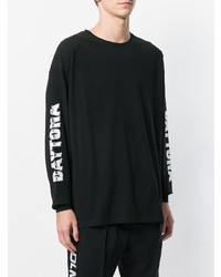 Мужской черный свитшот от Stampd