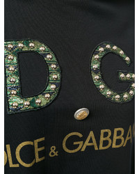 Женский черный свитшот от Dolce & Gabbana