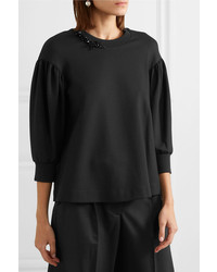 Женский черный свитшот от Simone Rocha