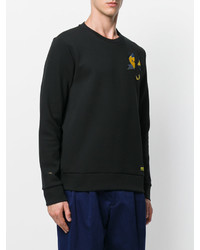 Мужской черный свитшот от Fendi