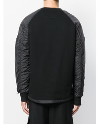 Мужской черный свитшот от Juun.J