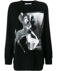 Женский черный свитшот от Givenchy