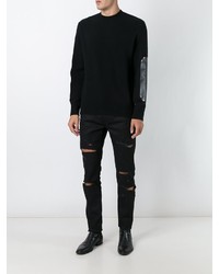 Мужской черный свитшот от Givenchy