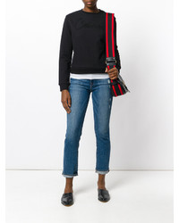 Женский черный свитшот от Carven