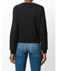 Женский черный свитшот от Carven