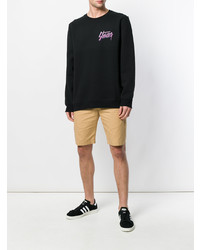 Мужской черный свитшот от Stussy