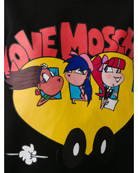 Женский черный свитшот от Love Moschino