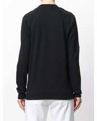 Женский черный свитшот от Balmain