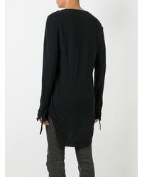 Мужской черный свитшот от Cedric Jacquemyn