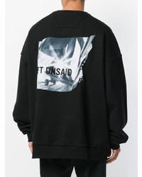 Мужской черный свитшот от Juun.J