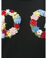 Женский черный свитшот от Dolce & Gabbana