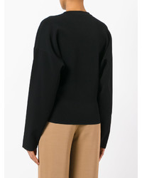 Женский черный свитшот от Jil Sander