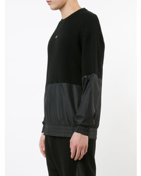 Мужской черный свитшот от Mostly Heard Rarely Seen