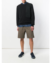 Мужской черный свитшот от Low Brand