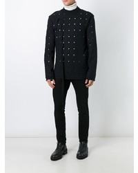 Мужской черный свитшот от Damir Doma