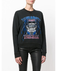 Женский черный свитшот от Dsquared2