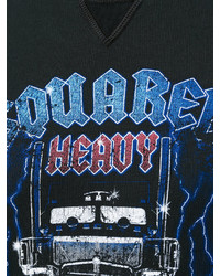 Женский черный свитшот от Dsquared2