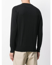 Мужской черный свитшот от Aspesi