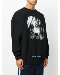 Мужской черный свитшот от Off-White