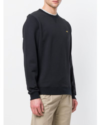 Мужской черный свитшот от Bella Freud