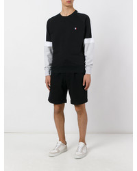 Мужской черный свитшот от AMI Alexandre Mattiussi