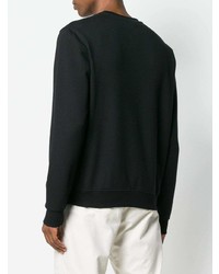 Мужской черный свитшот от Wood Wood