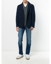 Мужской черный свитшот от Fay