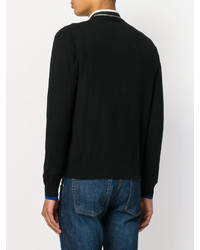 Мужской черный свитшот от Sun 68