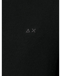 Мужской черный свитшот от Sun 68