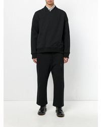 Мужской черный свитшот от Damir Doma