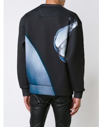 Мужской черный свитшот от Juun.J