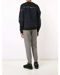 Мужской черный свитшот от Mostly Heard Rarely Seen