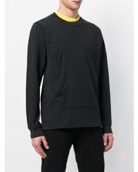 Мужской черный свитшот от Stone Island Shadow Project