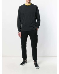 Мужской черный свитшот от Stone Island Shadow Project