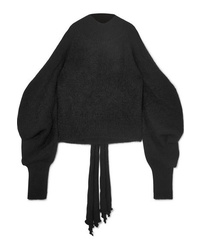 Черный свободный свитер от 16Arlington